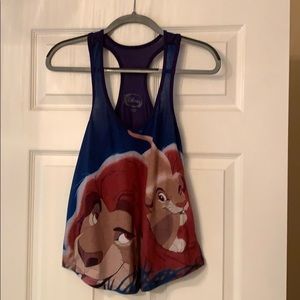 Hot Topic Lion King Racer-back Tank
